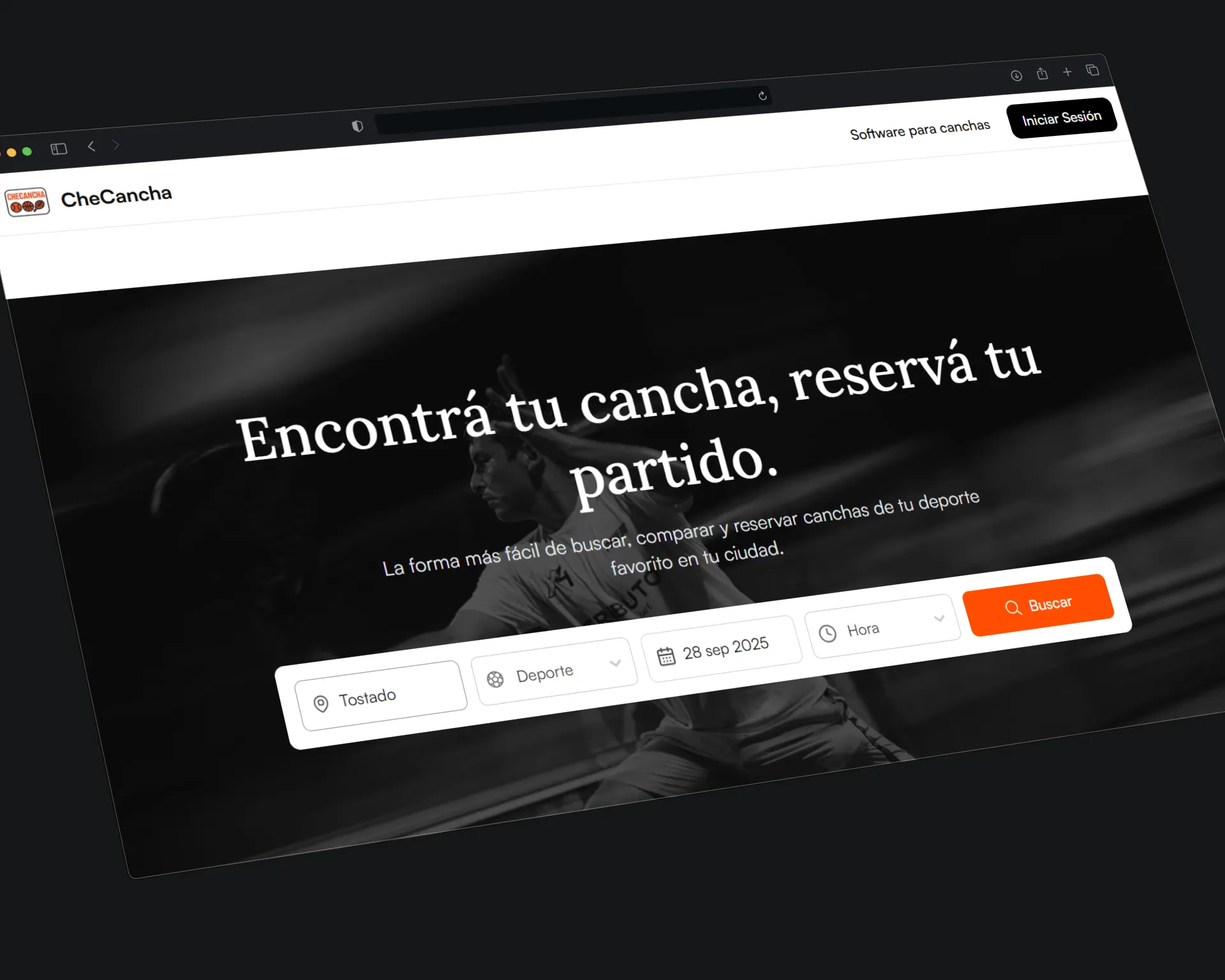 CheCancha - La solución SaaS que profesionaliza la reserva de canchas.