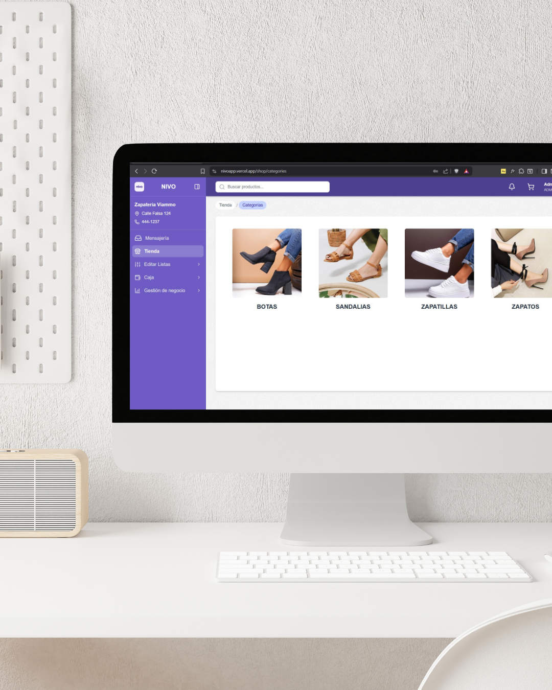 Vista previa del proyecto Nivo