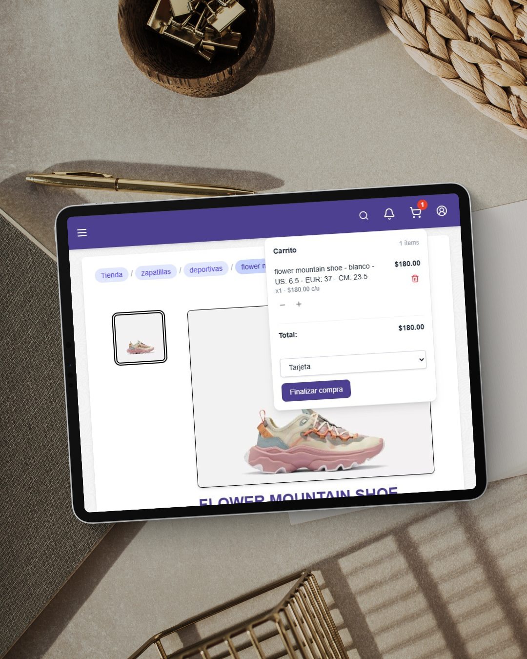 Vista previa del proyecto Nivo